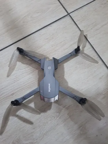 Drone Aéreo Syma X30 GPS com Câmera 4K e Controle Remoto Cinza