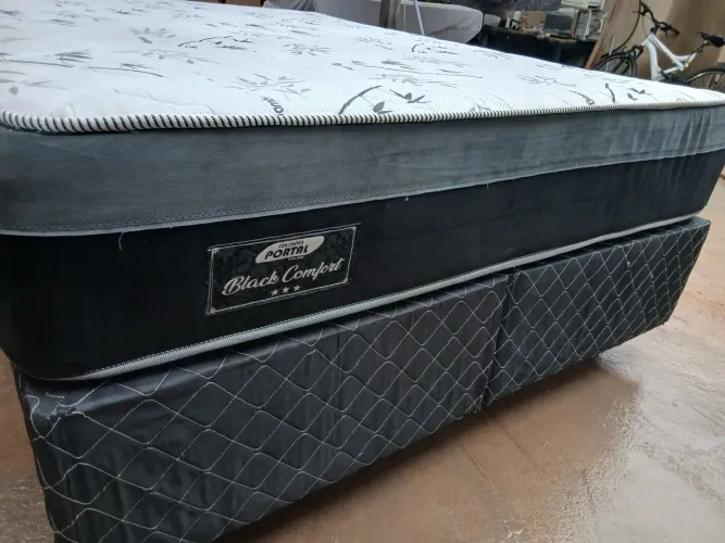 Cama box queen