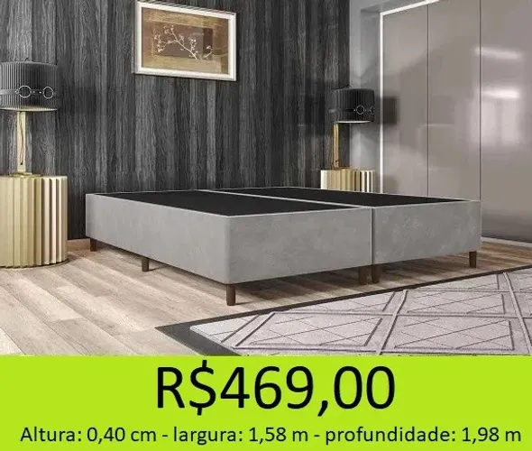 Box queen para seu colchão - Firmeza e qualidade