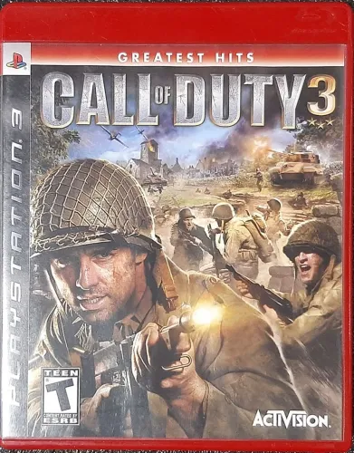 Call of duty 3 ps3 semi-novo