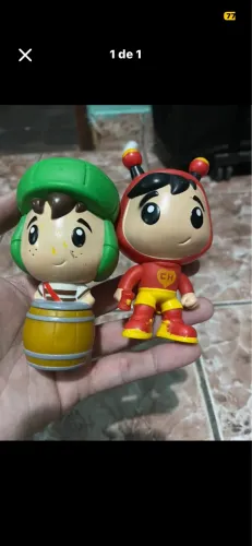 Lote boneco chaves e Chapolin giraffas