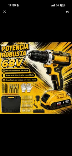 parafusadeira elétrica