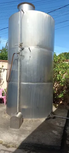 TANQUE DE ÁGUA EM AÇO INOX - 12.000 LITROS
