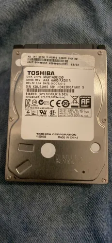 HD [WD/Seagate] [500GB ou 1TB] SATA 3.5" - Testado e Formatado - não é slim 