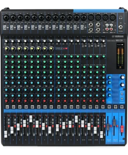 Mesa de som 20 canais Yamaha MG20
