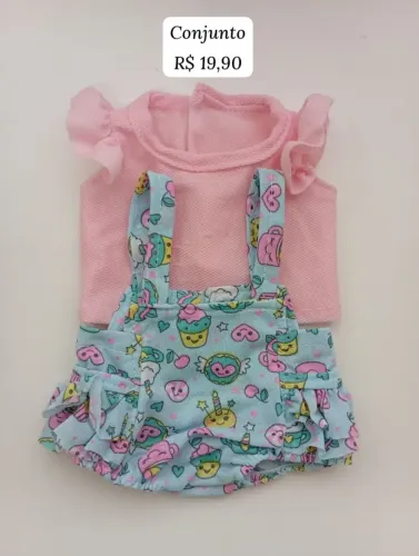 Roupinha de boneca baby alive e outras 