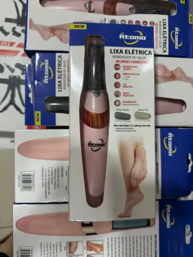 Lixa Elétrica Para os pés Removedor de calos Recarregavel