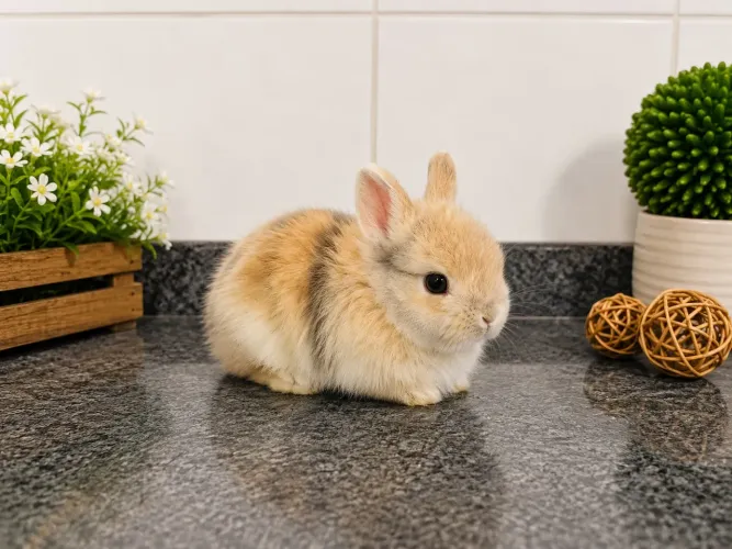 Mini Coelho anão Fêmea.