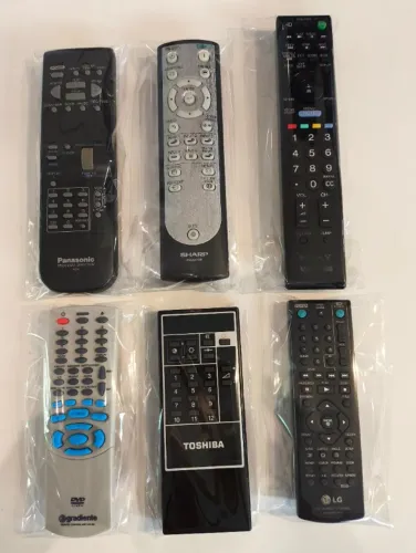 CONTROLE REMOTO Sharp Panasonic Toshiba Lg ( valor da unidade ) a partir de R$100