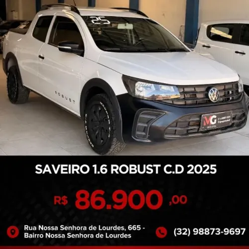 Volkswagen Saveiro Robust 1.6 Total Flex 16V CD 2025