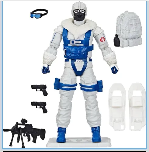 G.I. Joe Classified Series Retro Cardback Snow Serpent, hasbro