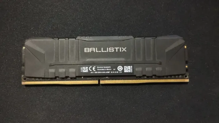 Memoria ram 4gb ddr4 2400mhz ballistix