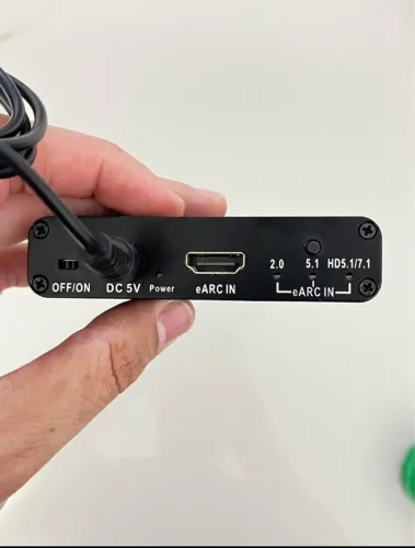 Extrator de audio hdmi earc