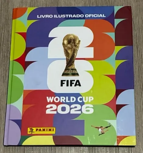 Álbum Copa 2026 Panini Capa Dura (COMPLETO)