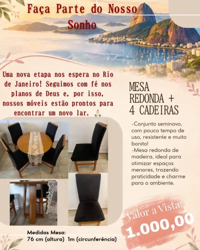 Mesa e Cadeiras