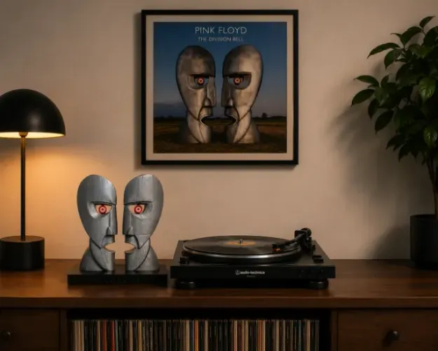 Escultura decorativa The Division Bell - Pink Floyd