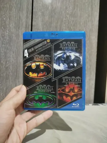 Coleção Batman 1989 - 1997 Blu-Ray (Leia a Descrição)