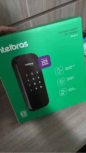Fechadura eletrônica intelbras FR101V