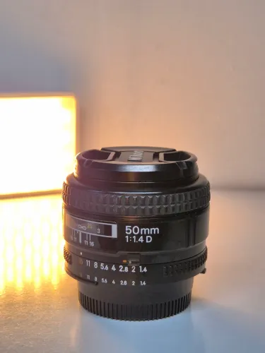 Lente Nikon 50mm F1.4D
