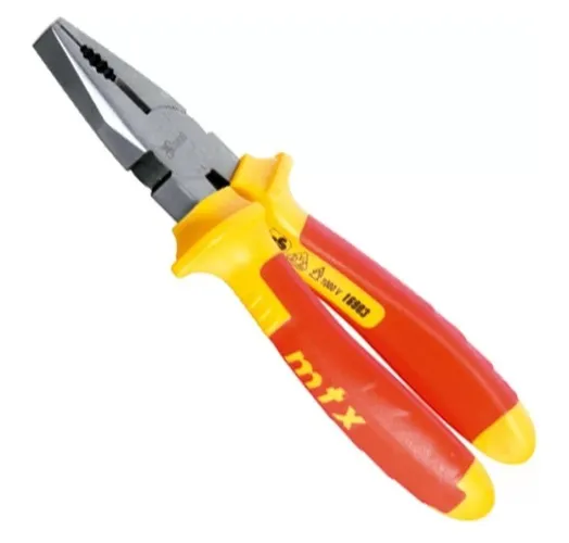 Alicate Mtx Universal 8Pol 200mm Polido Vde Isolado 1000v