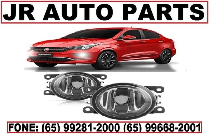 Par Farol De Milha Fiat Cronos 2018 2019 2020 2021 2022 Auxiliar Neblina 