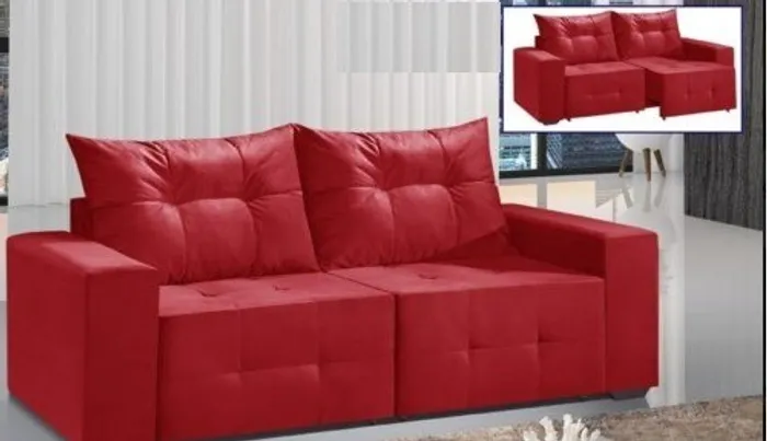 Sala Sofa Retrátil 1,85 Cm