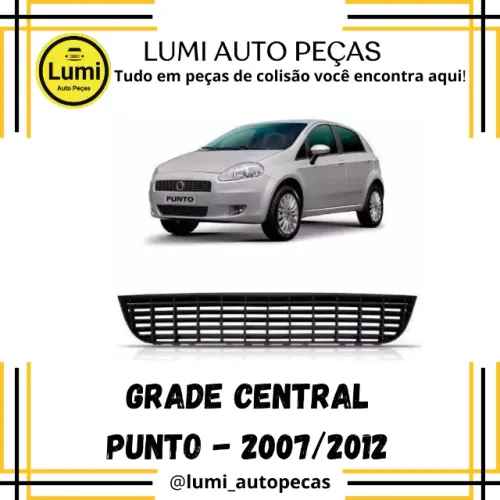 Grade Central Punto 2007/2010 - NOVO 