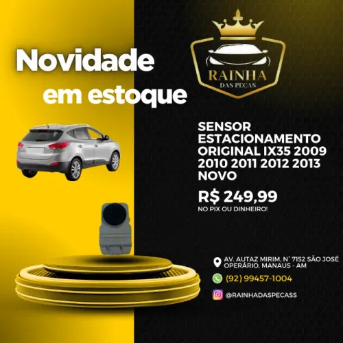 Sensor Estacionamento Original Ix35 2009 2010 2011 2012 2013 Novo