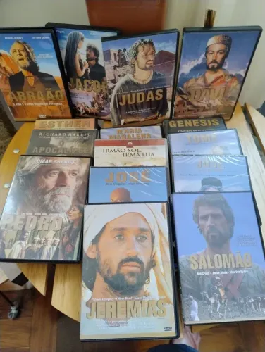 Coleção dvd personagens biblicos