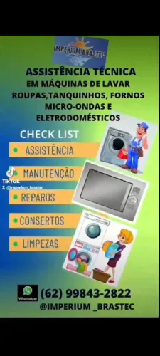 Consertamos Máquinas de Lavar Roupas e Tanquinhos!