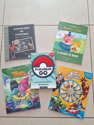 Livros infantis diversos