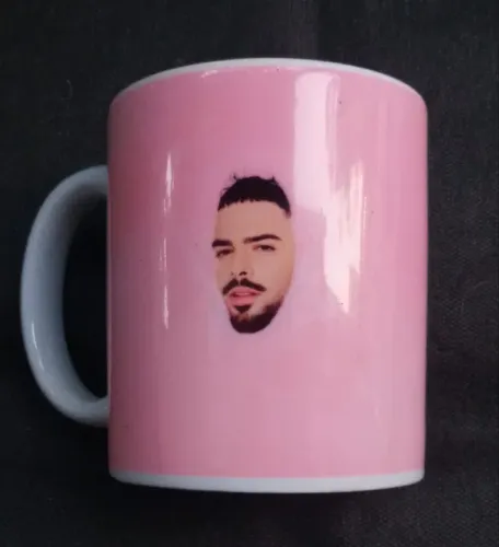 CANECA PEDRO SAMPAIO e CONVITE PARA LANÇAMENTO DO ÁLBUM