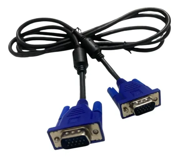 Cabo De Video Vga Macho X Macho C/ Filtro Para Monitor 1,5m