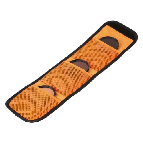 Case Compacto p Filtro De Lentes com 3 bolsos