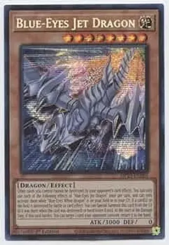 Yugioh!!! Blue-eyes Jet Dragon Mp23-pt004 Prismatic Sec