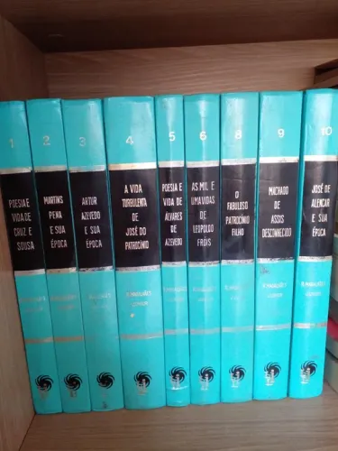 Rarissima Coleção de Enciclopédias da literatura brasileira.