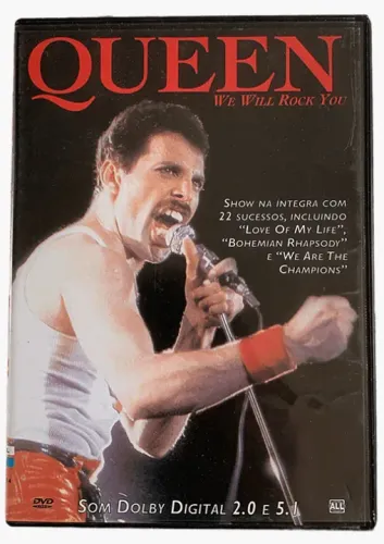 Queen DVd We Will Rock You - Show na integra com 22 sucessos