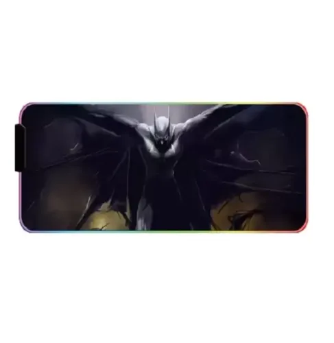  MOUSE PAD GAMER 30 X 80 CM COM LED RGB KNUP KP-S011 BATMAN