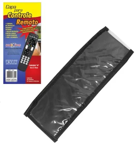 Capa Para Controle Remoto Grande 23x8cm Maxximo 126 9915407