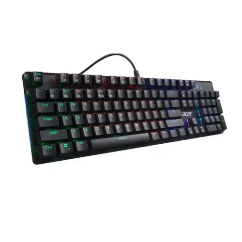Teclado Gamer Acer Nitro TKL NKW202 LED retroiluminado RGB customizável USB ABNT 2 