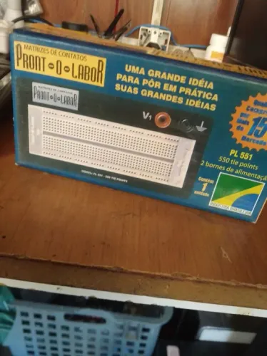 Placa de Prototipagem 550 Pontos - Pronta para seus Projetos