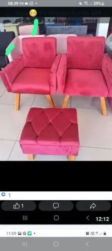 Poltronas direto de fabrica pagamento somente no ato da entrega