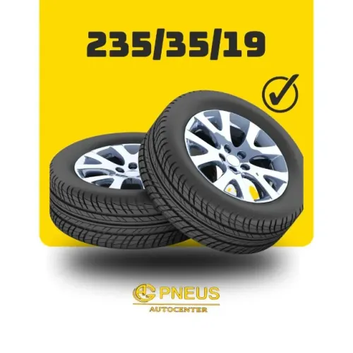 Pneu 235/35 R19 semi no padrão AG pneus vem escolher o teu!