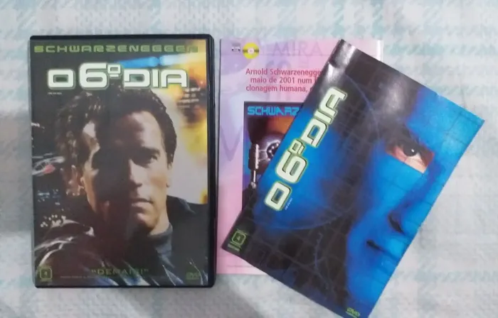 DVD 6º Dia - Arnold Schwarzenegger