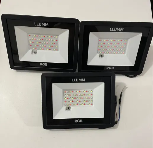 Refletor de led colorido 100W