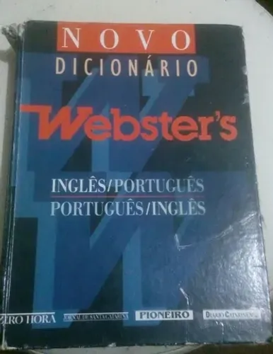 Livro: Novo Dicionário Inglês/Portugues, Portugues/Ingles