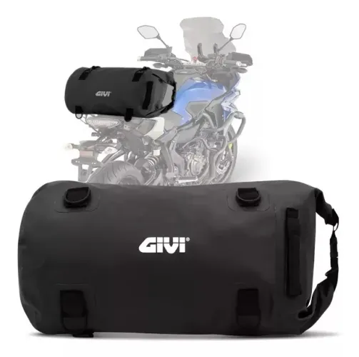 Bolsa Cilíndrica Impermeável Easy Range 30L Preta Givi EA114BK Moto