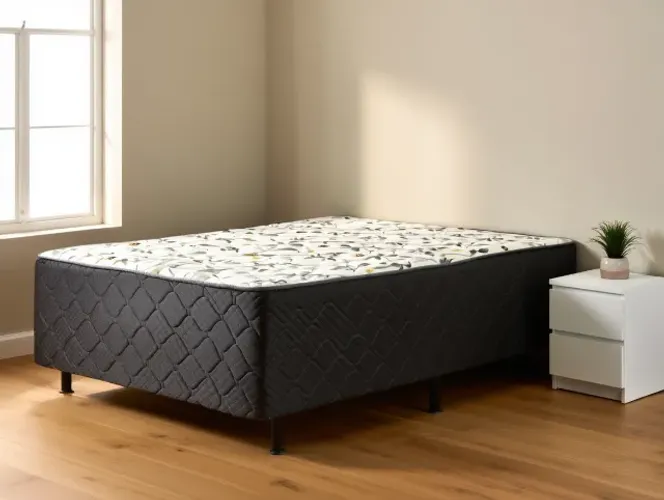 CAMA BOX DE CASAL - PRODUTO NOVO - LACRADO DE FÁBRICA