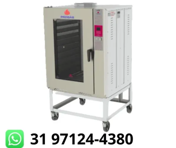 Forno Turbo a Gás 10 Esteiras Novo