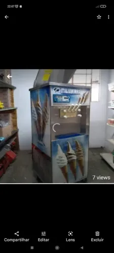 Máquina de Sorvete Italianinha